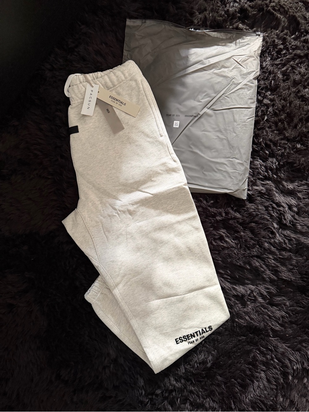 Fear of God Essentials Light Gray Sweatpants